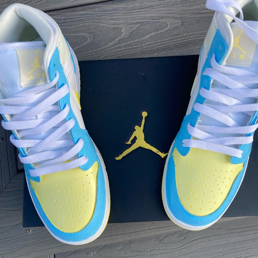 Custom colored Jordan 1s